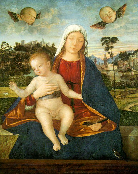 Vittore Carpaccio Madonna and Blessing Child oil painting image